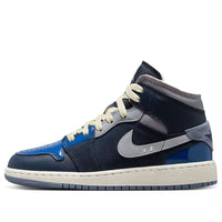 (GS) Air Jordan 1 Mid SE Craft 'Inside Out - Obsidian' DX2193-400