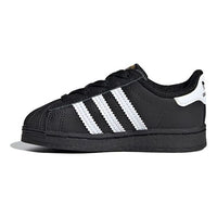 (TD) adidas Superstar Infant 'Core Black' EF5396