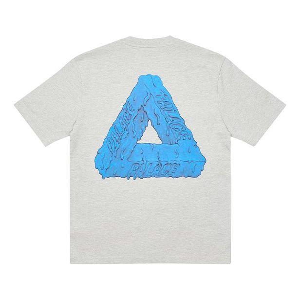 PALACE TRI-SLIME T-SHIRT Logo Blue Short Sleeve Unisex Gray P20TS032
