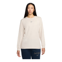 Nike Sportswear Loose Long Sleeve T-Shirt Asia Sizing 'Light Orewood Brown' HF0772-104