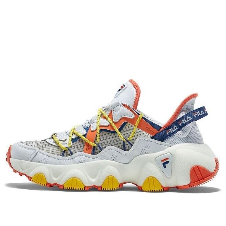 (WMNS) Fila Jagger VNTG Running Shoes GS Yellow/White/Orange T12W031105FWN