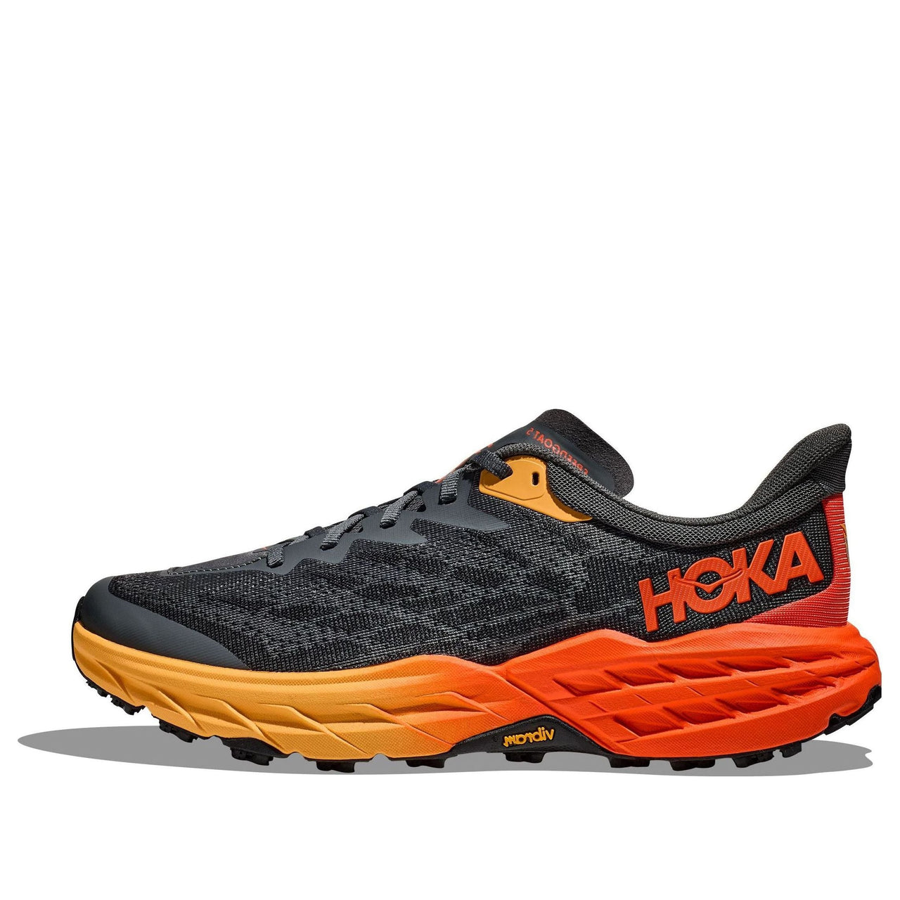 HOKA ONE ONE Speedgoat 5 Wide 'Grey Bright Sunset' 1123159-CFLM