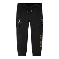 (GS) Air Jordan Athletic Sweatpants 'Black' JD2242052GS-001