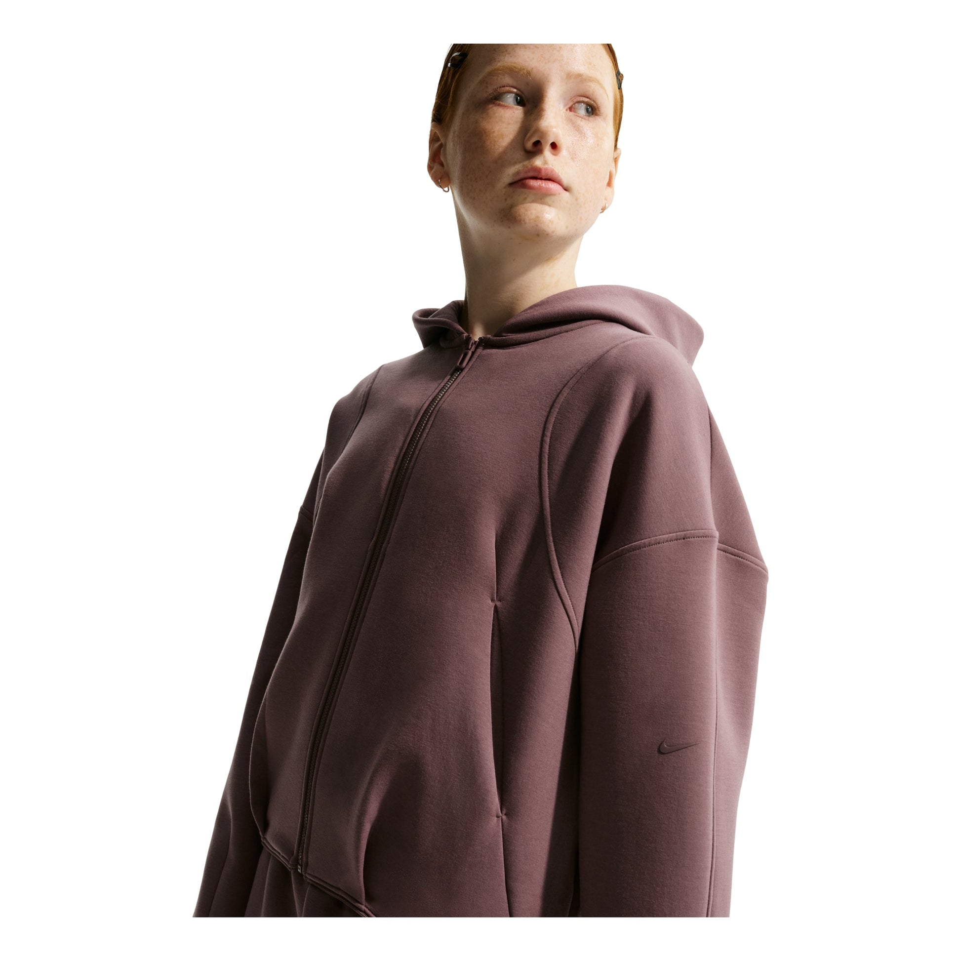 (WMNS) Nike MAVN Therma-FIT Knit Full-Zip Hoodie 'Tattoo Black' IM1763-502