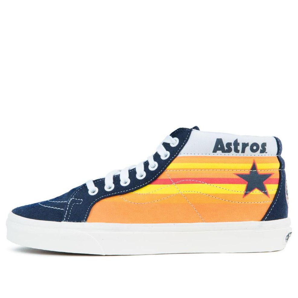 Vans MLB x SK8-MID Reissue Astros 'Blue Yellow' VN0A3MV8RTI