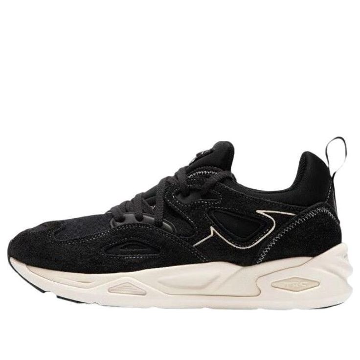 PUMA TRC Blaze Worn Out Sneakers 'Black White' 390153-02