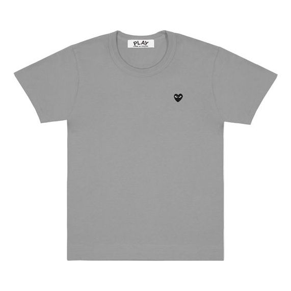 (WMNS) COMME des GARCONS PLAY Mini Logo Tee 'Grey Black' AZ-T213-051-3