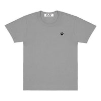 (WMNS) COMME des GARCONS PLAY Mini Logo Tee 'Grey Black' AZ-T213-051-3