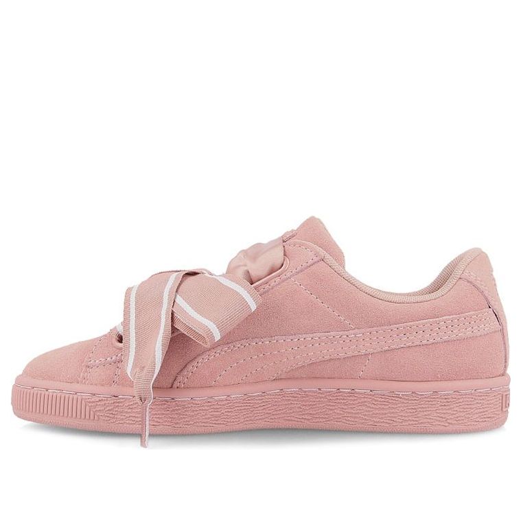 (WMNS) PUMA Suede Heart Satin II Cameo Brown 364084-03