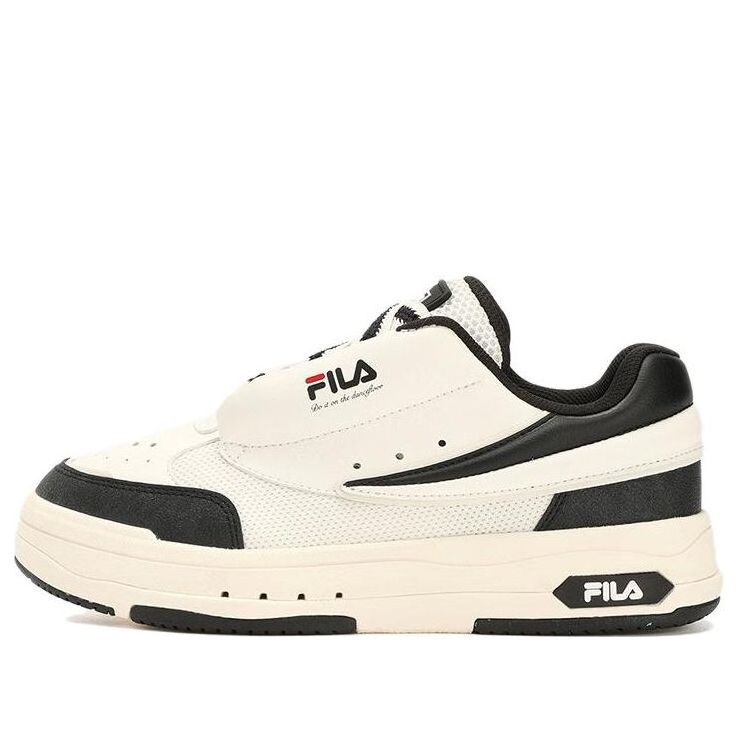 (WMNS) FILA Mix Low Skate Shoes 'Cream White Black' F12W324203FWV