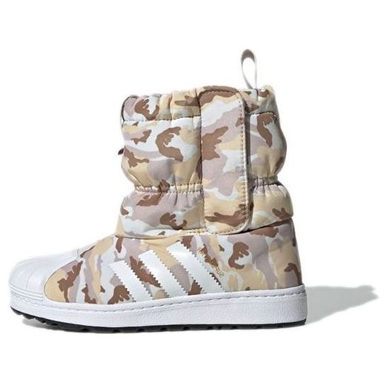 (PS) adidas Originals Superstar Winter Boots 'White Camo Multi' EE7261