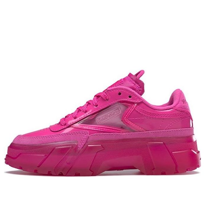 (GS) Reebok Cardi B x Club C J 'Dynamic Pink' H02527