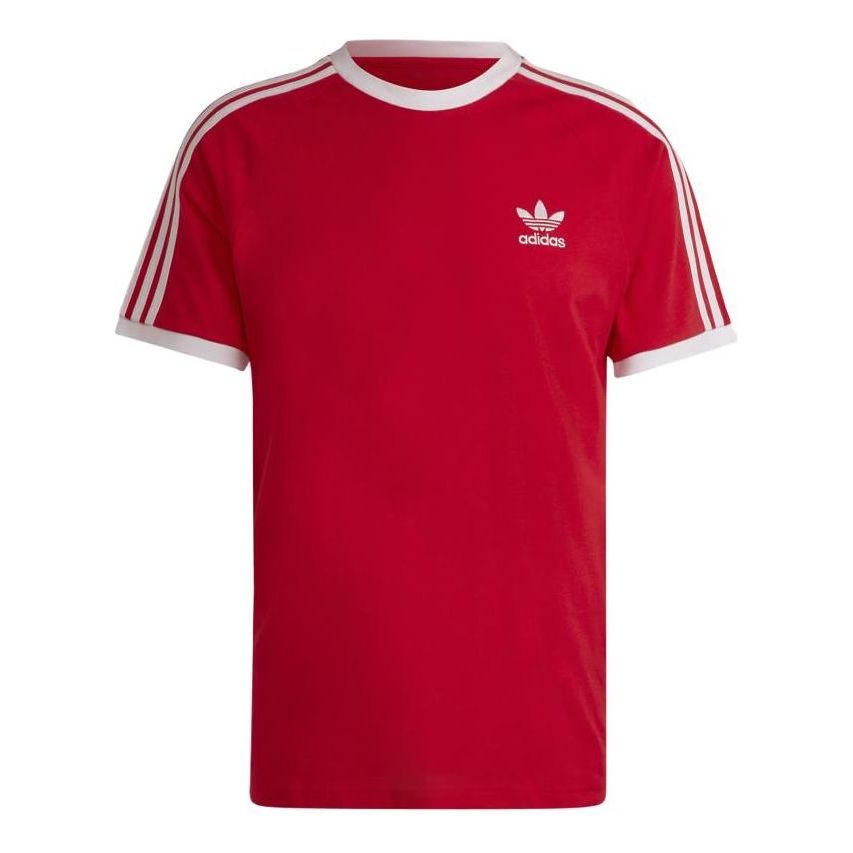adidas originals Adicolor Classics 3-Stripes T-shirt 'Red' IA4852