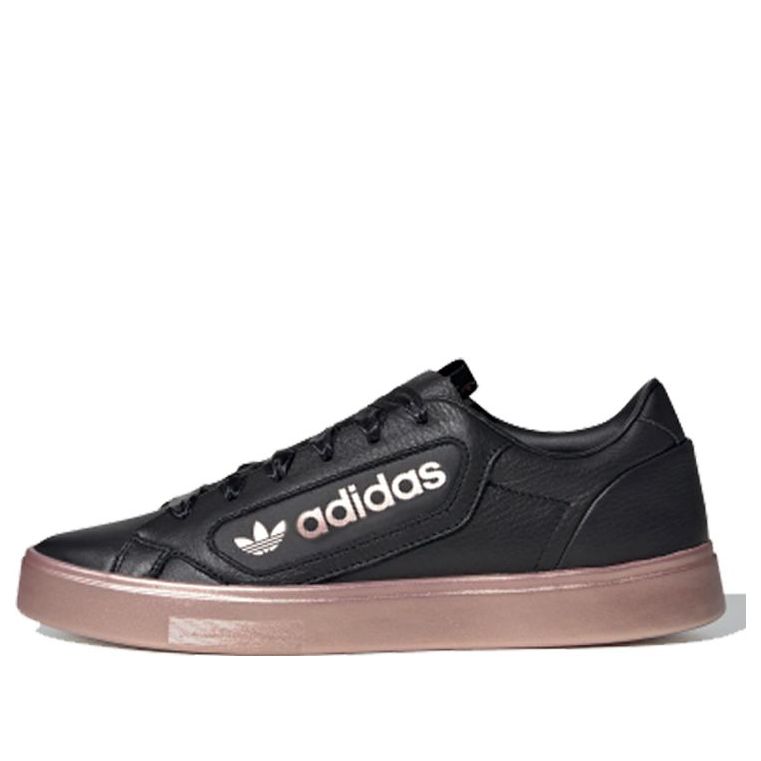 (WMNS) adidas Sleek 'Black Copper Metallic' EG7747