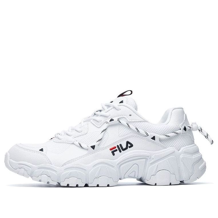 FILA CAT Running Shoes White Korean Version Unisex 1JM01248D_100