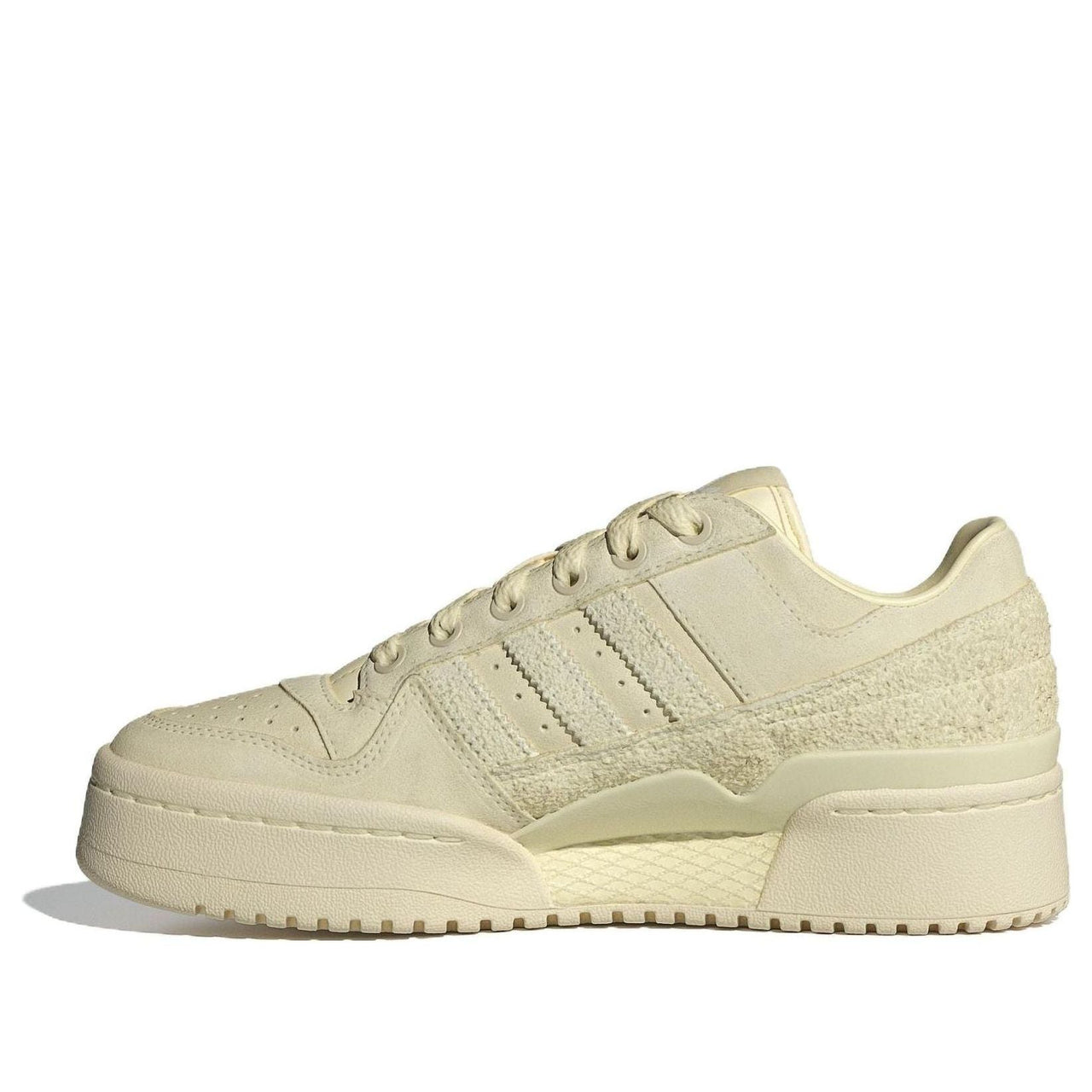 (WMNS) adidas Forum Bold Stripes 'Yellow Beige' ID3154