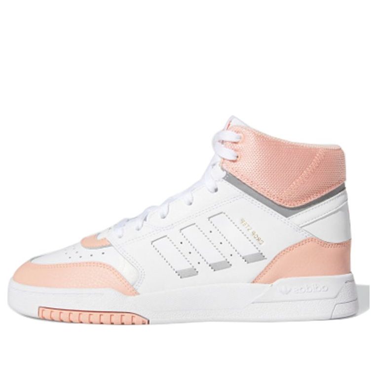 (WMNS) adidas originals Drop Step 'White Orangepink' EE6536