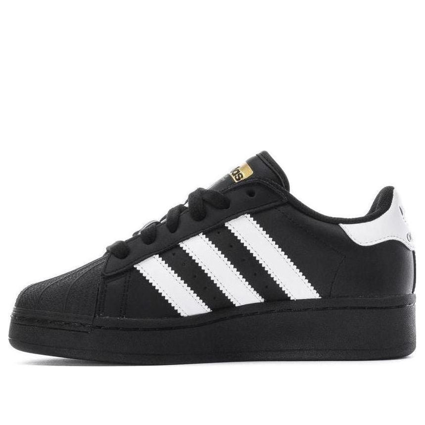 (GS) adidas originals Superstar 'Black White' IG0278