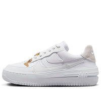 (WMNS) Nike Air Force 1 Low Plt Af Orm Bling 'White Metallic Gold Summit White' FB8473-100