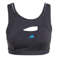 (WMNS) adidas Powerimpact Luxe Medium-Support Bra Asia Sizing 'Black' HS7267