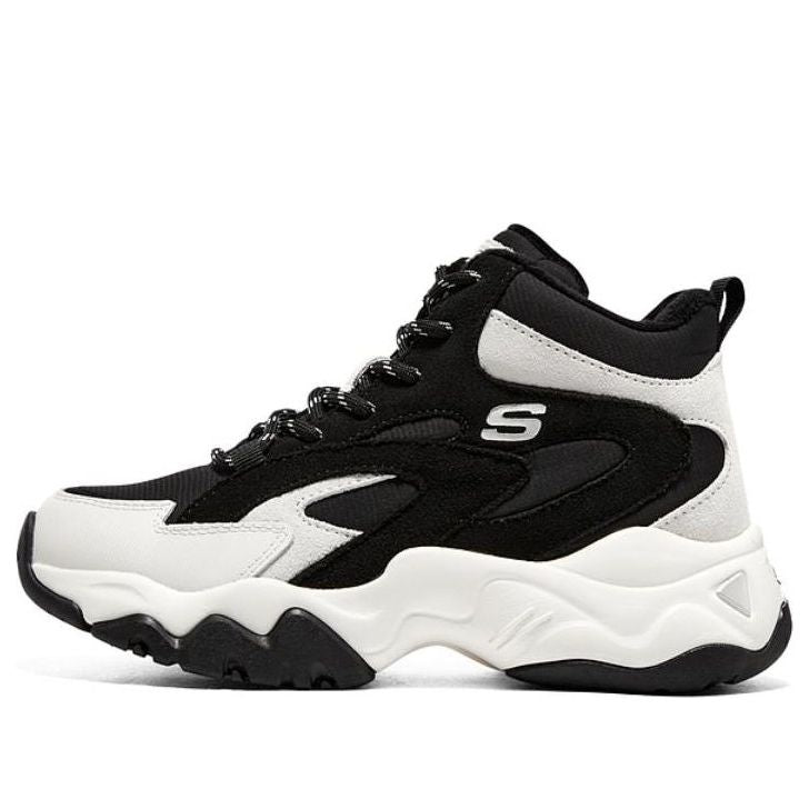 (WMNS) Skechers D'LITES 3.0 'Black White' 167595-BKW