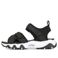 (WMNS) Skechers D'Lites 2.0 Sandal Black 66666188-BLK