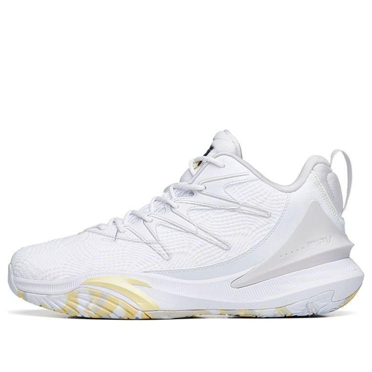ANTA Speed 5 Casual Basketball Shoes 'White Yellow' 112221625S-2