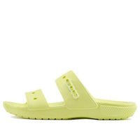Crocs Soft Sole Cozy Sports Unisex Yellow Sandals 206761-3U4