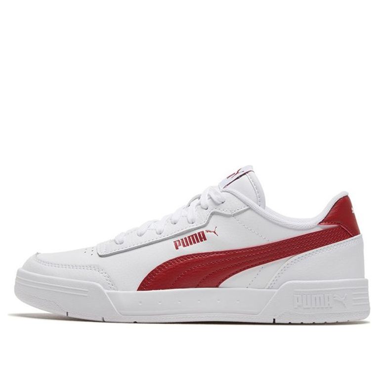 PUMA Caracal White Red Unisex 'White Red' 369863-18
