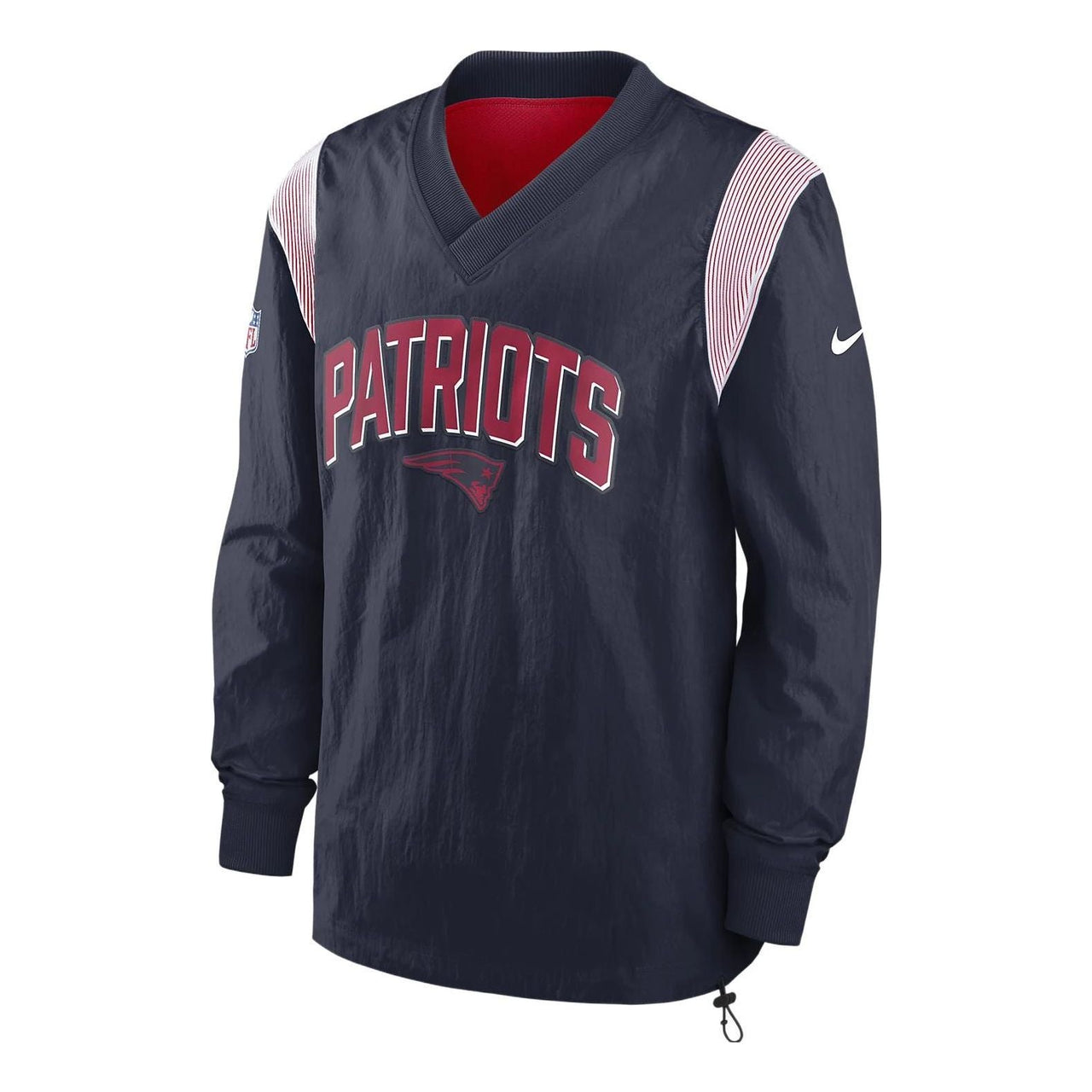 Nike Athletic Stack NFL New England Patriots Pullover Jackets 'Navy Red' NS34069K8K-5RL