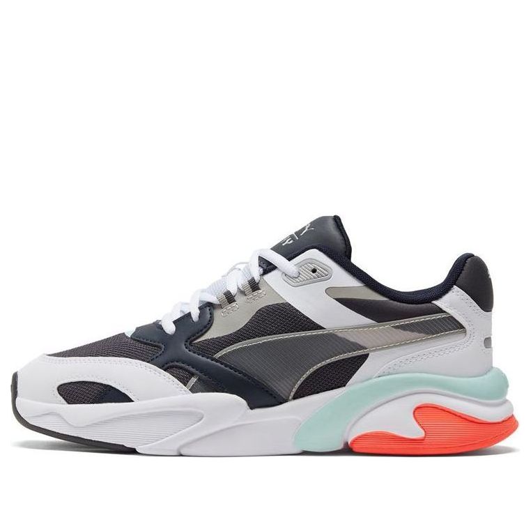 PUMA X-Ray Millenium Running Shoes White/Black/Orange 375999-06
