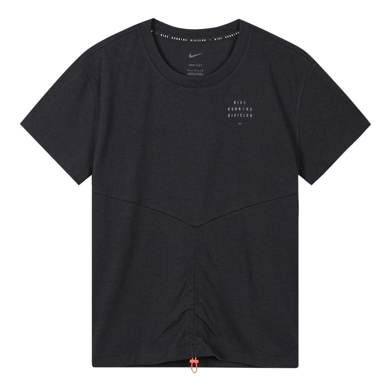 (WMNS) Nike Dri-FIT Run Division Back Printing Sports Running T-Shirt Black DD5316-010