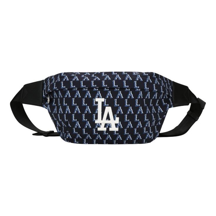حقيبة خصر من سلسلة مونوغرام MLB LA Los Angeles Dodgers باللون الأزرق 32BGC4011-07U