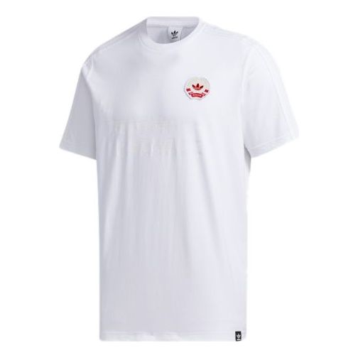 adidas originals MIC Embr T Sports Short Sleeve White GP3490