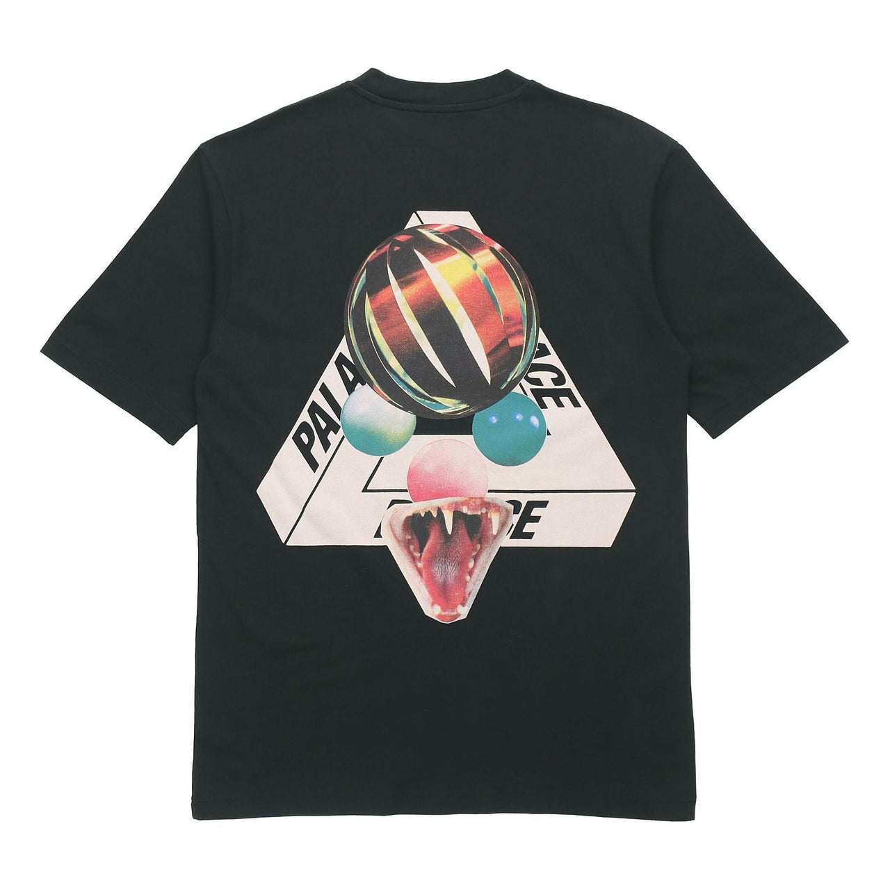 PALACE Sans Ferg T-Shirt Black Glasses Back Logo Short Sleeve Unisex P18SS065