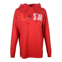 (WMNS) Converse All Star Printed Hoodie 'Red' 10017310-A04