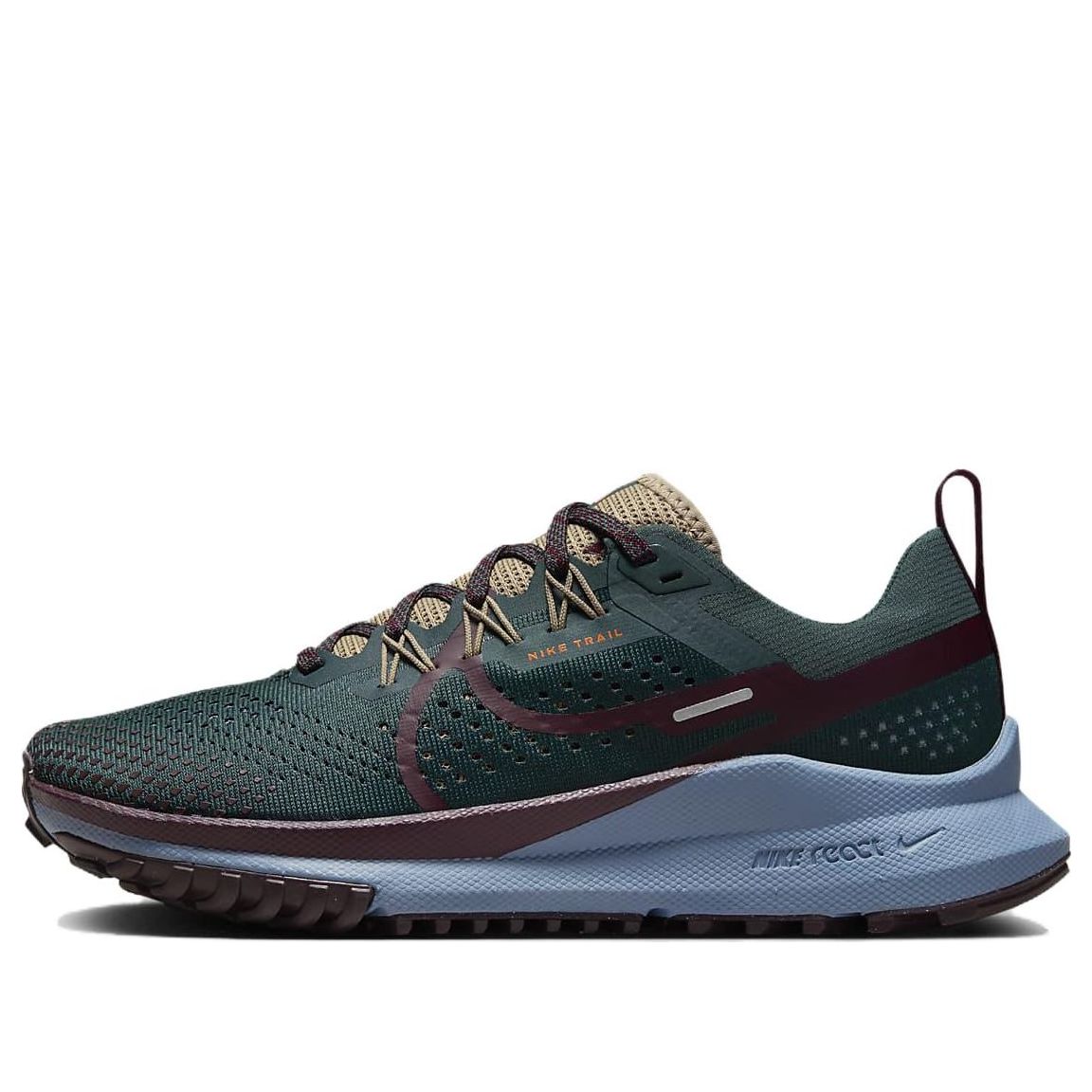 (WMNS) Nike Pegasus Trail 4 Trail-running Shoes 'Green Ashen Slate Night Maroon' DJ6159-301