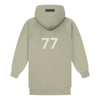 (WMNS) Fear of God Essentials SS22 3/4 Sleeve Hoodie 'Sea Foam' FOG-SS22-272