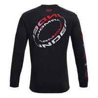Under Armour Branded Spiral Heavyweight Long Sleeve T-shirt 'Black' 1366473-001