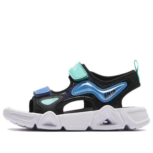 (PS) ANTA Sandals 'Black Teal Blue' A312429927-2