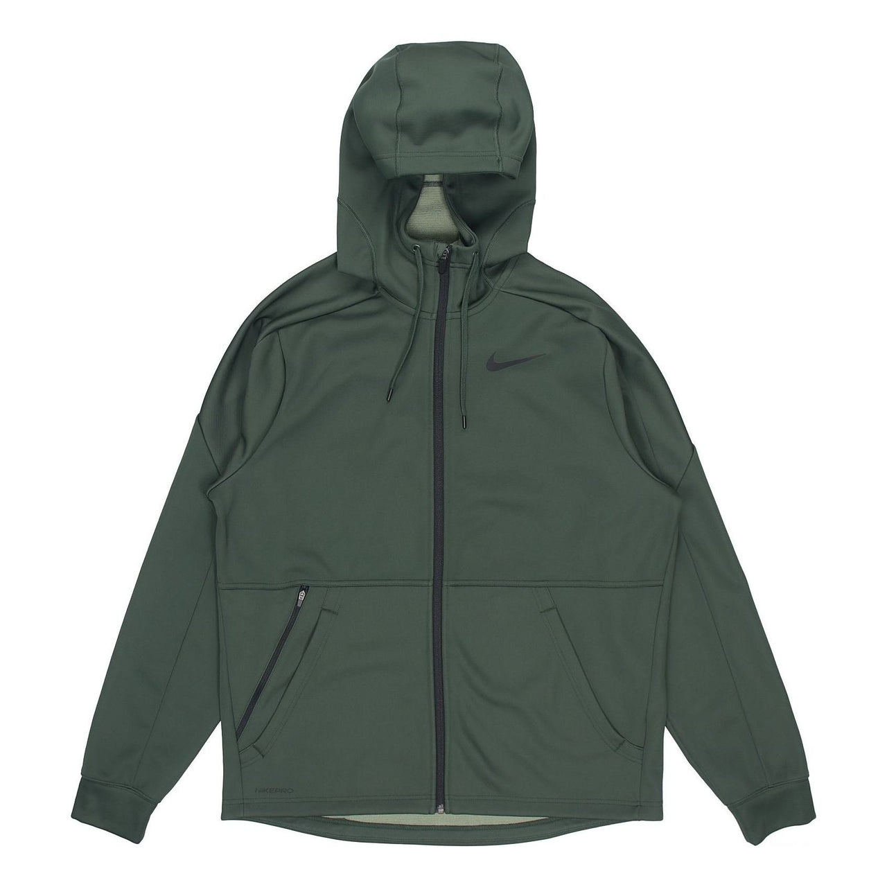 Nike Therma Cardigan Training Hooded Jacket Silver Green Silvergreen CU7359-337