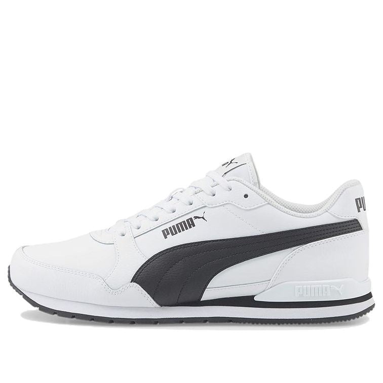 PUMA ST Runner v3 Leather 'White Black' 384855-09