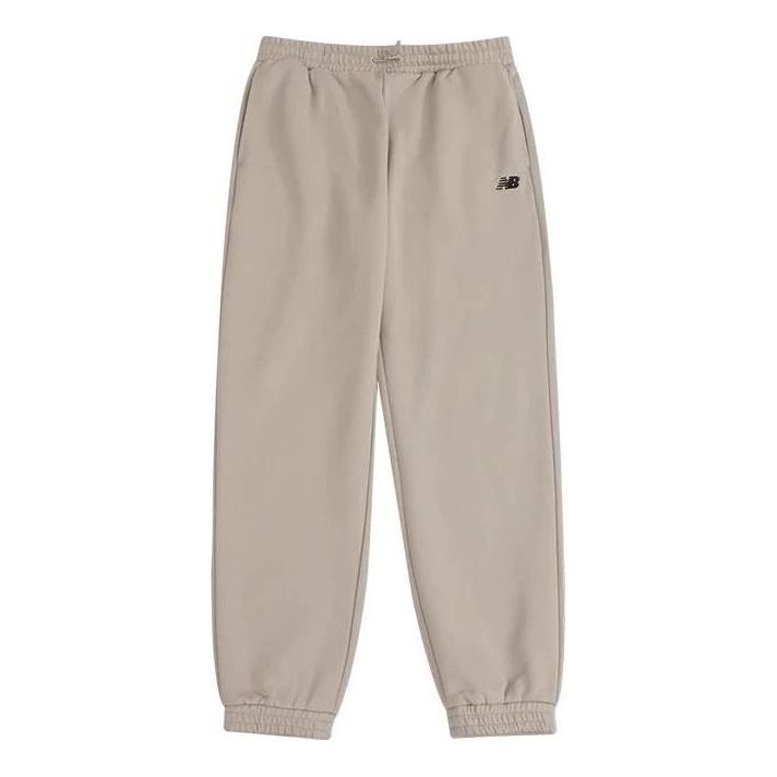 New Balance NB Logo Woven Jogger 'Beige' MLD43101-LBE