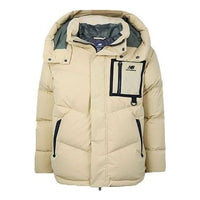 New Balance Windproof Winter Down Jacket Asia Sizing 'Cream White' NPA4N013-BEI
