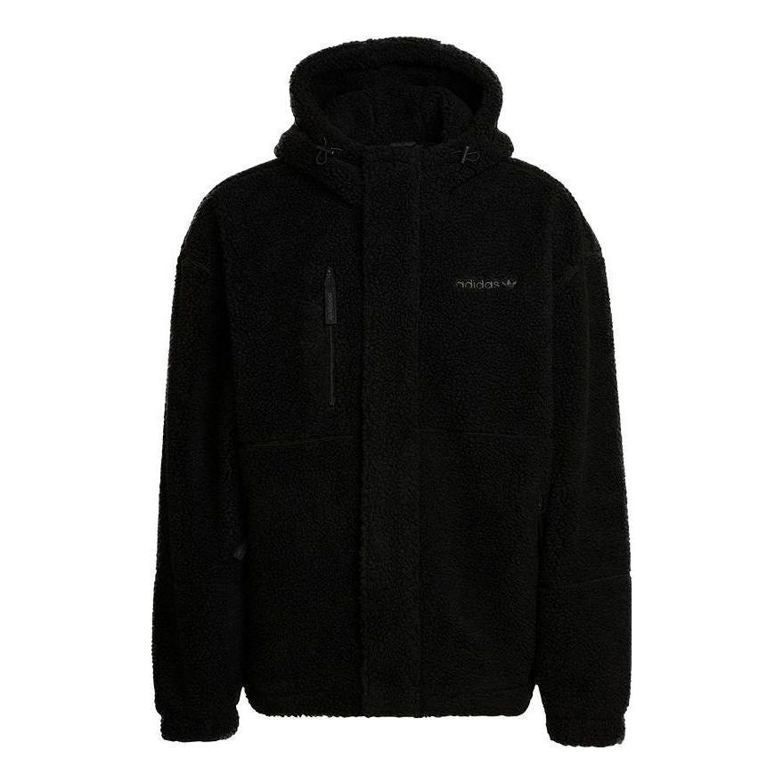 adidas Originals Polar Fleece Storm Jackets 'Black' HN0388