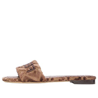 (WMNS) Fendi FW25 Sunshine Velvet Slide 'Brown' 8R8092AY9ZF1TP1