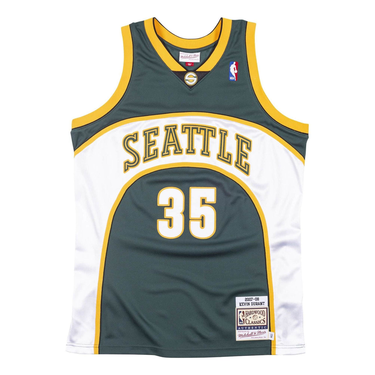 Mitchell & Ness x NBA Seattle Super Sonics 2007-08 Road Jerseys 'Kevin Durant 35' AJY4GS18105-SSUDKGN07KDU