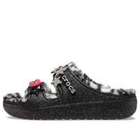 Classic Cozzzy Disco Glitter Sandals 'Black' 208074-0C4