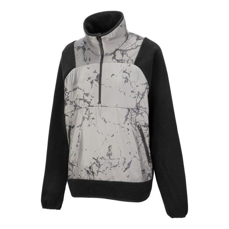 (WMNS) PUMA Seasons Fleece Pullover 'Grey' 522582-01