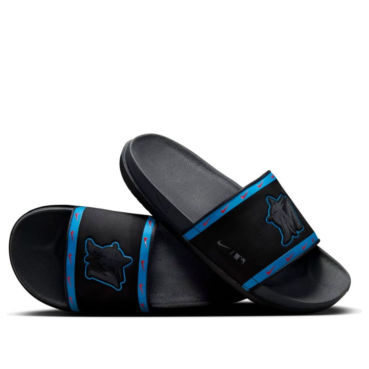 Nike MLB x OffCourt Slide 'Miami Marlins' DH6984-001